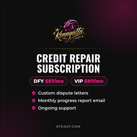 Credit Repair Subscription